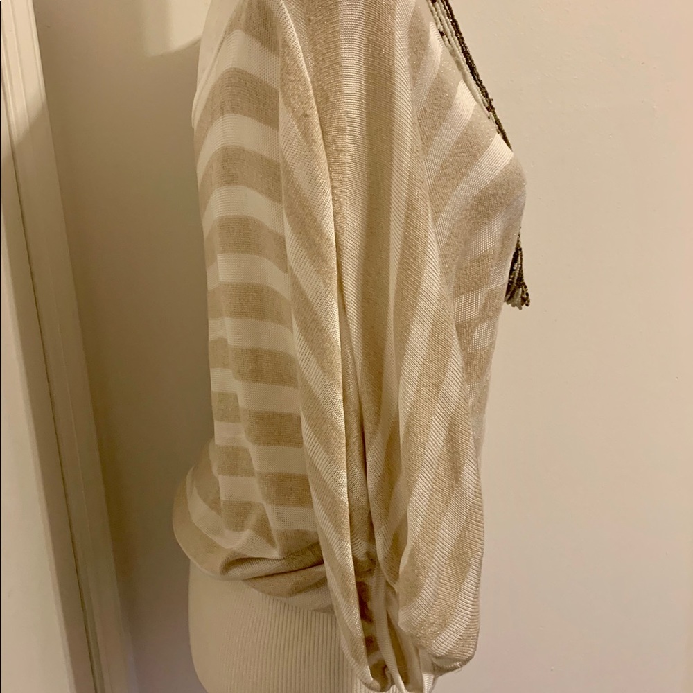 🌺WHBM M super comfy shiny sweater flawless🌺 - Picture 4 of 7